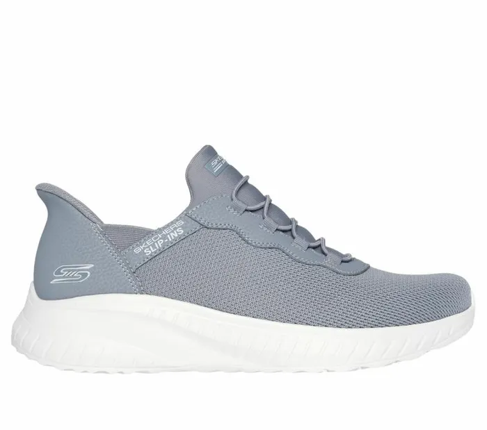 Skechers Skechers Slipins BOBS Sport Squad Chaos Gray Men Athletic Sneakers