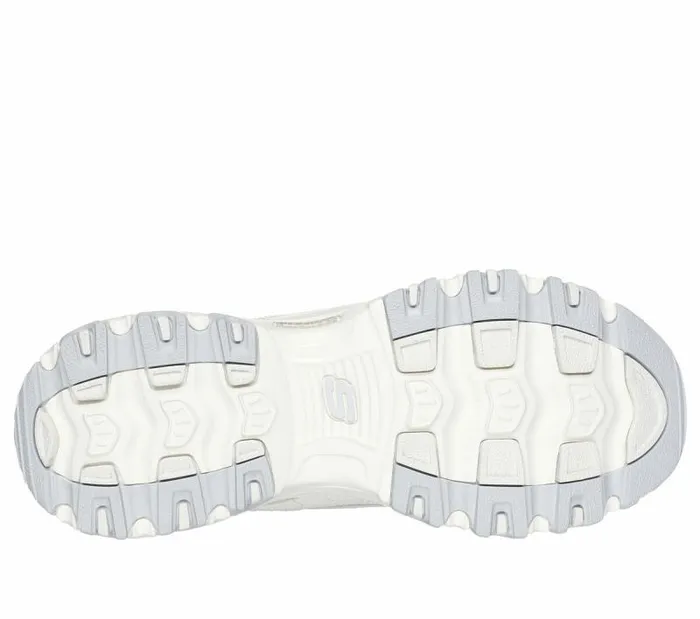 Skechers Skechers Slipins D039Lites 8211 Smooth Nostalgia Natural Gray Women Athletic Sneakers