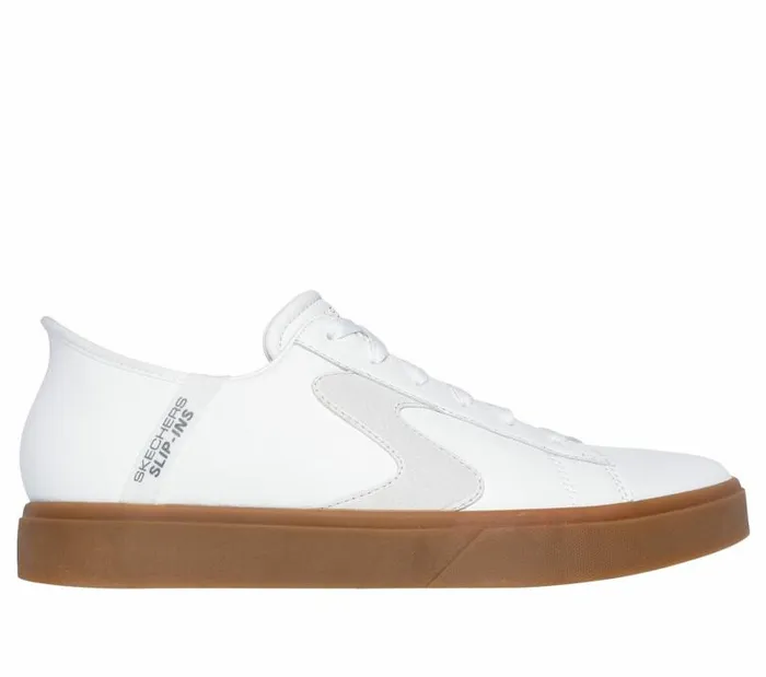 Skechers Skechers Slipins Eden LX 8211 Strando White Natural Men Casual Sneakers Skechers Skechers Slipins Eden LX 8211 Strando White Natural Men Casual Sneakers