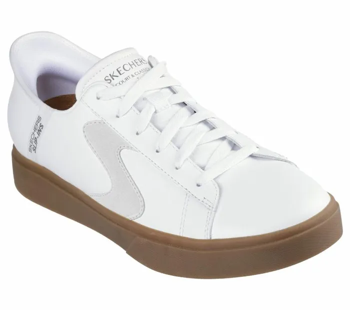 Skechers Skechers Slipins Eden LX 8211 Strando White Natural Men Casual Sneakers Skechers Skechers Slipins Eden LX 8211 Strando White Natural Men Casual Sneakers