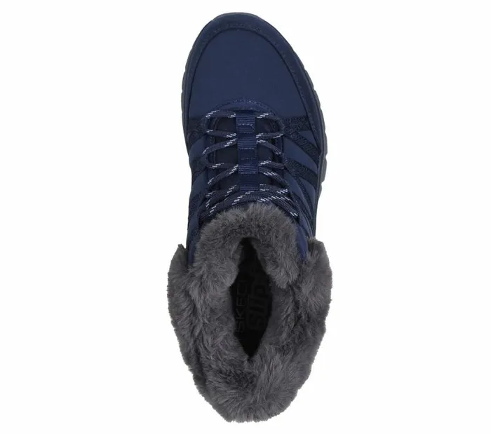 Skechers Skechers Slipins Graceful 8211 Cozy Strolls Navy Women Boots