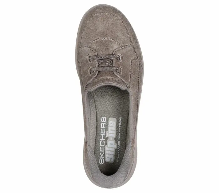 Skechers Skechers Slipins OntheGO Flex Taupe Women Casual Sneakers
