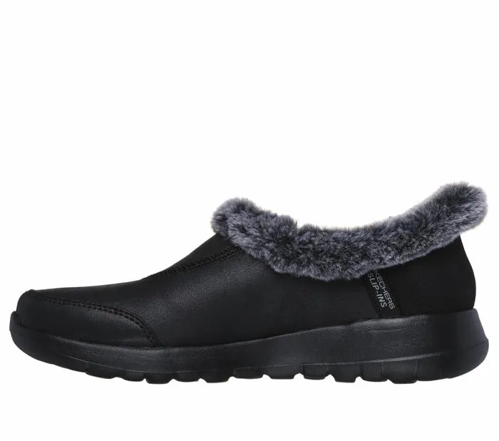 Skechers Skechers Slipins OntheGO Joy Black Gray Women Hands Free Slipins
