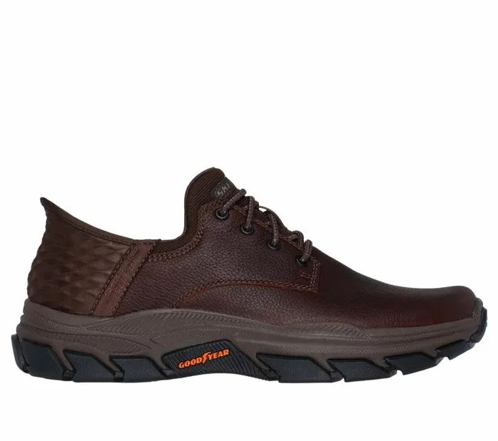 Skechers Skechers Slipins Respected 8211 Garville Red Brown Men Casual Sneakers Skechers Skechers Slipins Respected 8211 Garville Red Brown Men Casual Sneakers