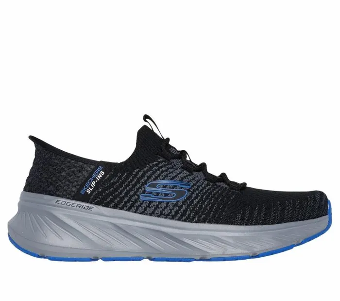 Skechers Skechers Slipins RF Edgeride 8211 Raygo Black Blue Men Athletic Sneakers Skechers Skechers Slipins RF Edgeride 8211 Raygo Black Blue Men Athletic Sneakers