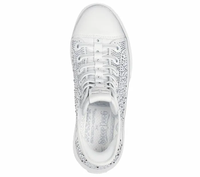 Skechers Skechers Slipins Snoop One 8211 RhineStoned White Women Casual Sneakers
