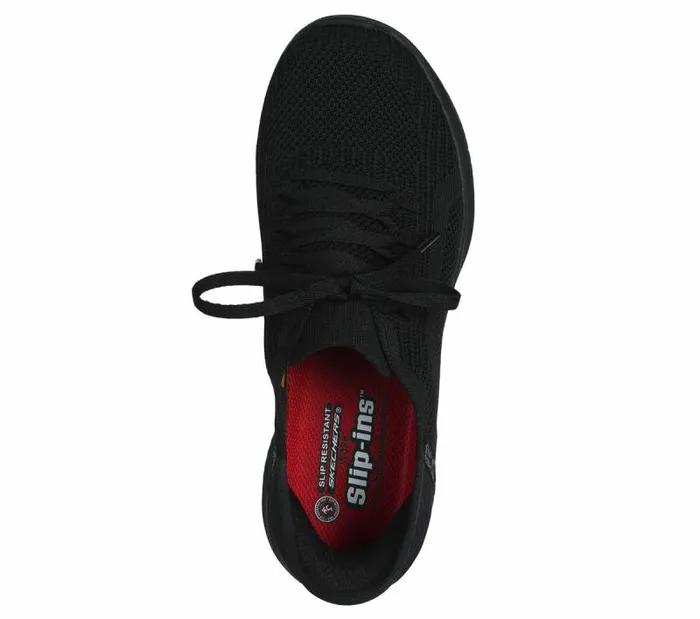 Skechers Skechers Slipins Work Ultra Flex 30 SR Black Women Hands Free Slipins