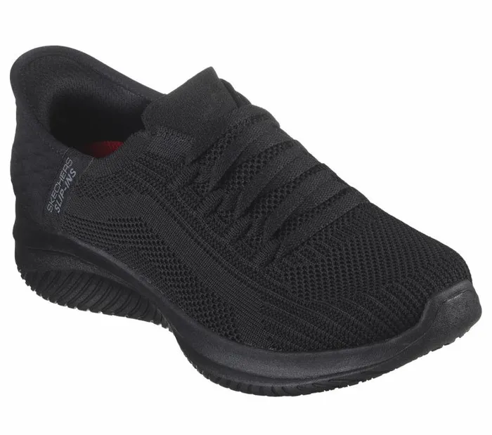 Skechers Skechers Slipins Work Ultra Flex 30 SR Black Women Hands Free Slipins