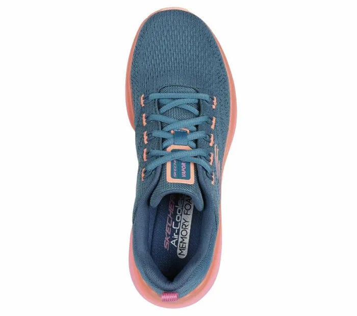 Skechers Skechers Vapor Foam 8211 Summer Journey Teal Multi Women Athletic Sneakers Skechers Skechers Vapor Foam 8211 Summer Journey Teal Multi Women Athletic Sneakers