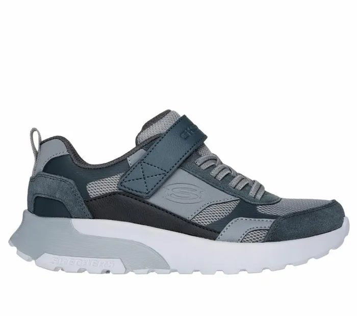 Skechers SKX225 Gray Charcoal Kids Athletic Shoes and Sneakers