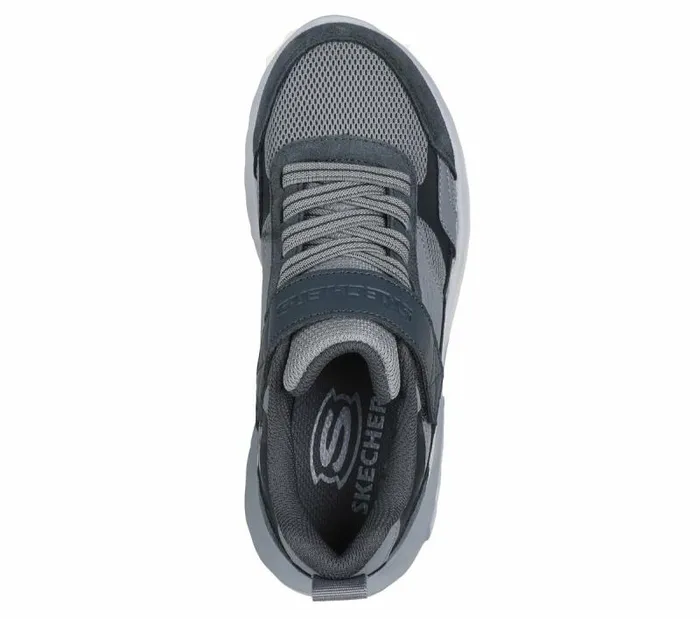 Skechers SKX225 Gray Charcoal Kids Athletic Shoes and Sneakers Skechers SKX225 Gray Charcoal Kids Athletic Shoes and Sneakers