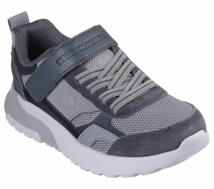 Skechers SKX225 Gray Charcoal Kids Athletic Shoes and Sneakers Skechers SKX225 Gray Charcoal Kids Athletic Shoes and Sneakers