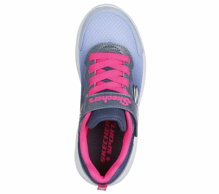 Skechers Sole Swifters 8211 Cutie Walk Navy Hot Pink Kids Athletic Shoes and Sneakers Skechers Sole Swifters 8211 Cutie Walk Navy Hot Pink Kids Athletic Shoes and Sneakers