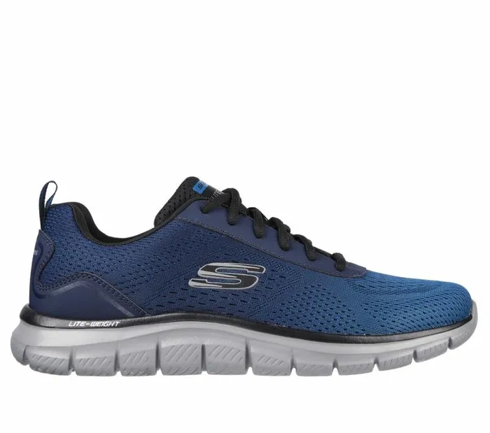 Skechers Track 8211 Ripkent Navy Blue Men Athletic Sneakers