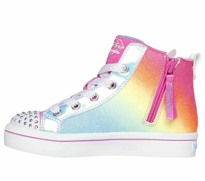 Skechers Twinkle Toes TwiLites 20 8211 Dreamy Wings Hot Pink Multi Kids Athletic Shoes and Sneakers Skechers Twinkle Toes TwiLites 20 8211 Dreamy Wings Hot Pink Multi Kids Athletic Shoes and Sneakers