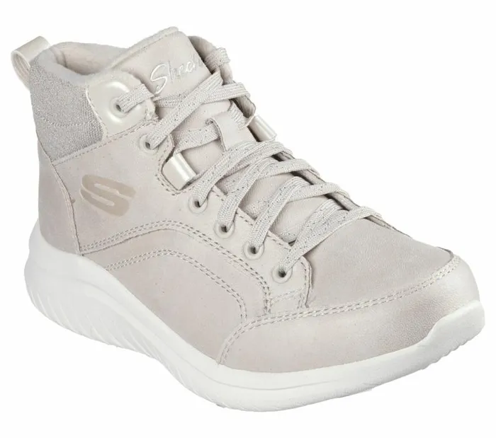 Skechers Ultra Flex 20 8211 Icelyn Natural Women Boots Skechers Ultra Flex 20 8211 Icelyn Natural Women Boots