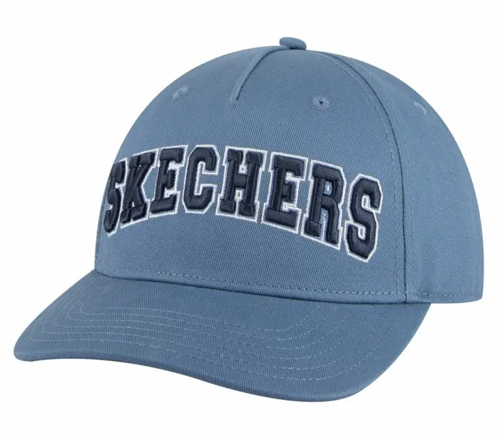 Skechers University Baseball Hat Blue Gray WomenMen Hats