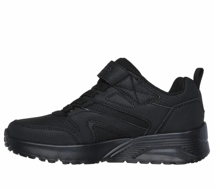 Skechers Uno Lite 8211 Echo Surge Black Kids Athletic Shoes and Sneakers