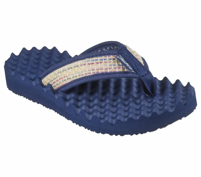 Skechers Wave Works 8211 Summer High Navy Multi Women Sandals Skechers Wave Works 8211 Summer High Navy Multi Women Sandals