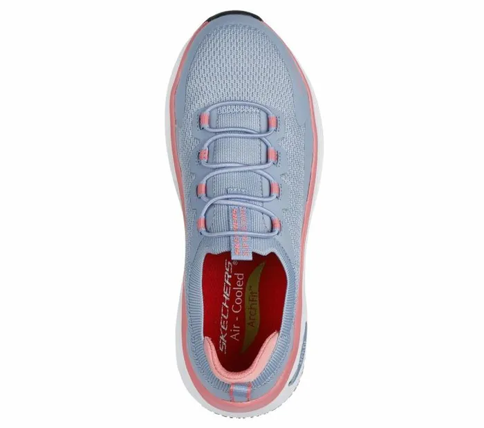 Skechers Work Max Cushioning Arch Fit 20 SlipResistant 8211 Nixx Light Blue Pink Women Work and Safety Skechers Work Max Cushioning Arch Fit 20 SlipResistant 8211 Nixx Light Blue Pink Women Work and Safety