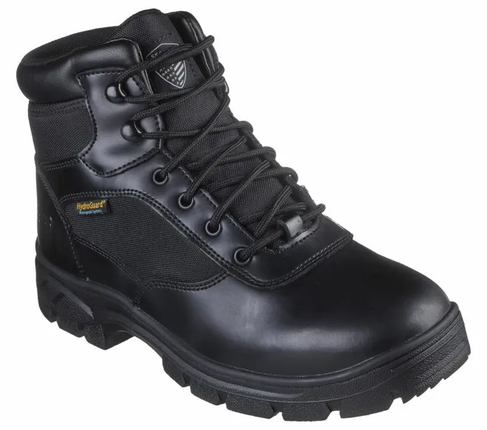 Skechers Work Relaxed Fit Wascana 8211 Benen WP Tactical Black Men Boots Skechers Work Relaxed Fit Wascana 8211 Benen WP Tactical Black Men Boots