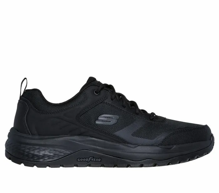 Skechers Work Street Treader Black Men Lace Up