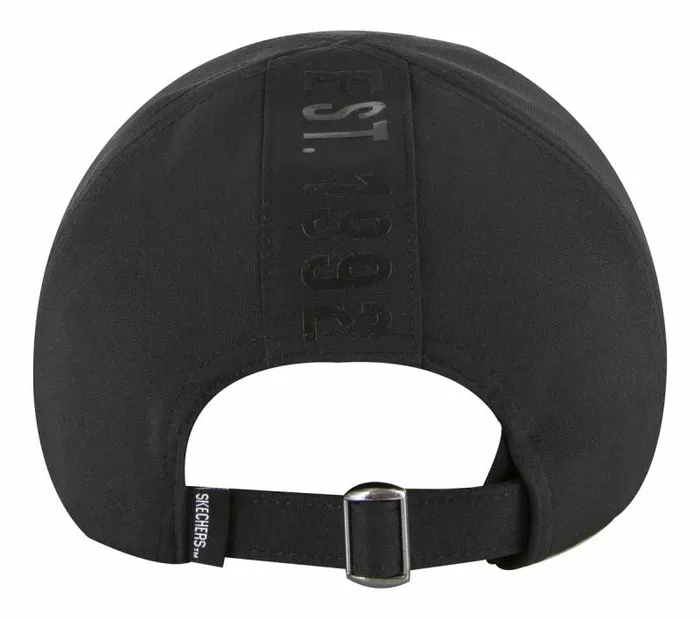 Skechers Wrap Logo Baseball Hat Black WomenMen Hats Skechers Wrap Logo Baseball Hat Black WomenMen Hats