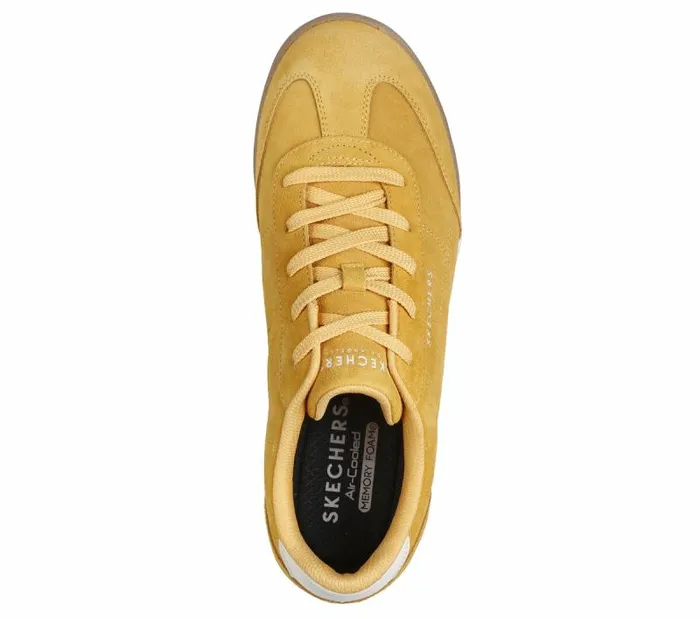 Skechers Zinger 20 8211 Manzanilla Suede Yellow Men Casual Sneakers Skechers Zinger 20 8211 Manzanilla Suede Yellow Men Casual Sneakers