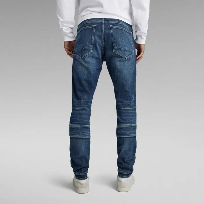 Skinny Men GStar RAW Airblaze 3D Skinny Jeans Worn In Himalayan Blue