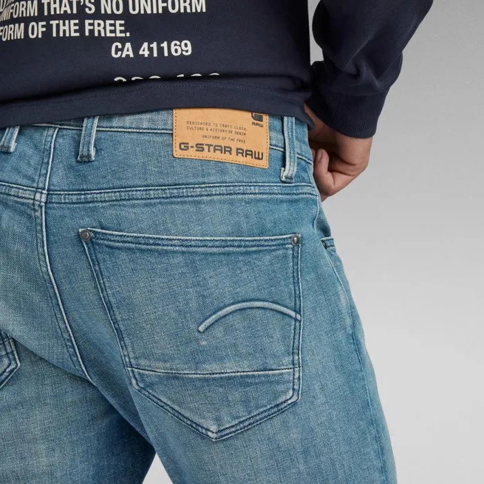 Skinny Men GStar RAW Revend FWD Skinny Jeans Faded Blue Pool