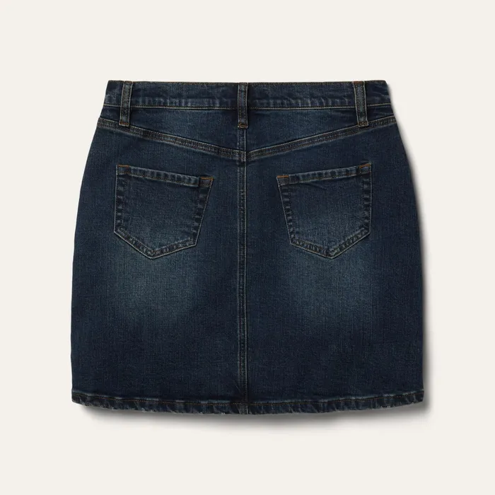 Skirts and Shorts Women Stetson Stretch Denim 5Pocket Skirt Blue