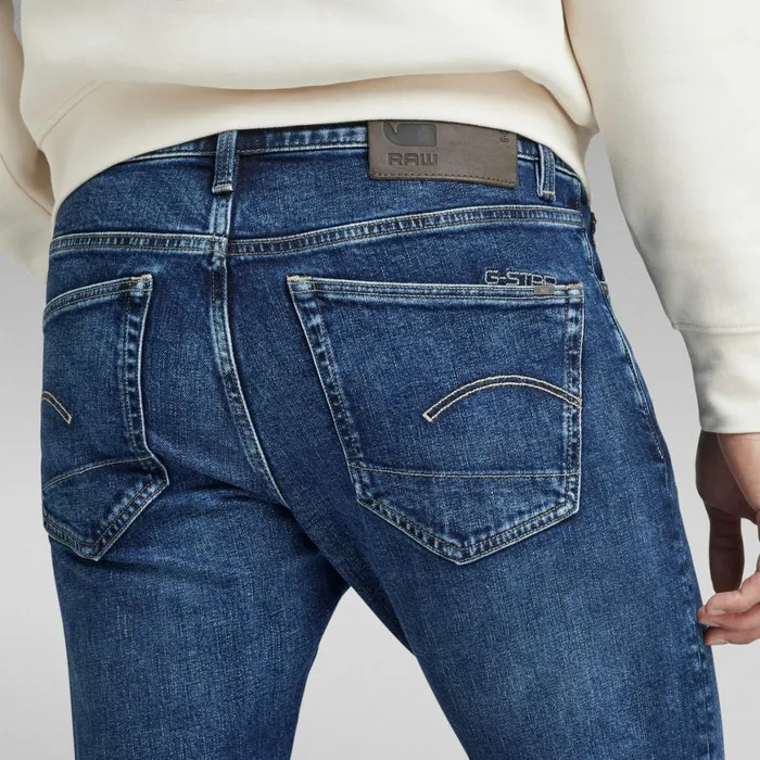 Slim Men GStar RAW 3301 Slim Jeans Faded Atlantic Ocean