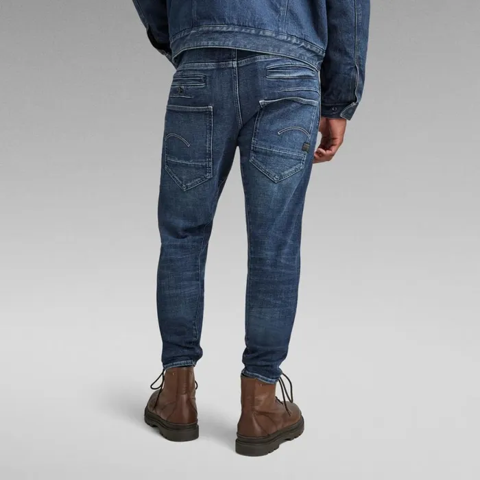 Slim Men GStar RAW DStaq 3D Slim Jeans Worn In Himalayan Blue