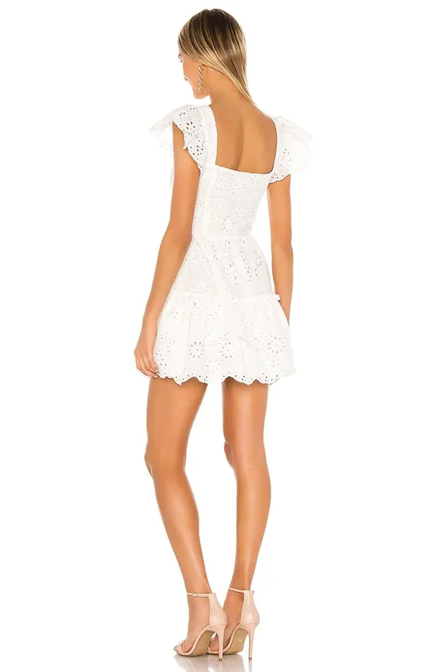 Sorrento Dress White Women Lovers and Friends Dresses