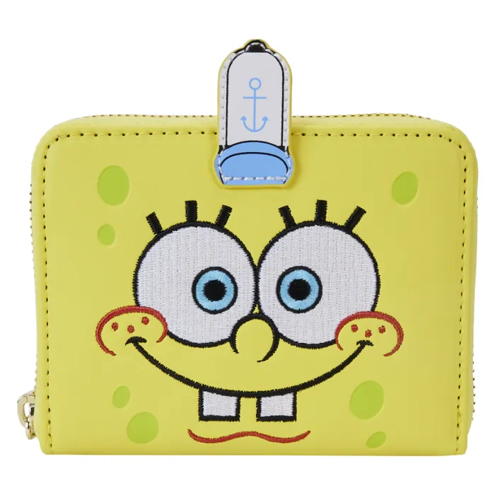 SpongeBob SquarePants 25th Anniversary Cosplay Zip Around Wallet Unisex Loungefly Bags and Wallets SpongeBob SquarePants 25th Anniversary Cosplay Zip Around Wallet Unisex Loungefly Bags and Wallets