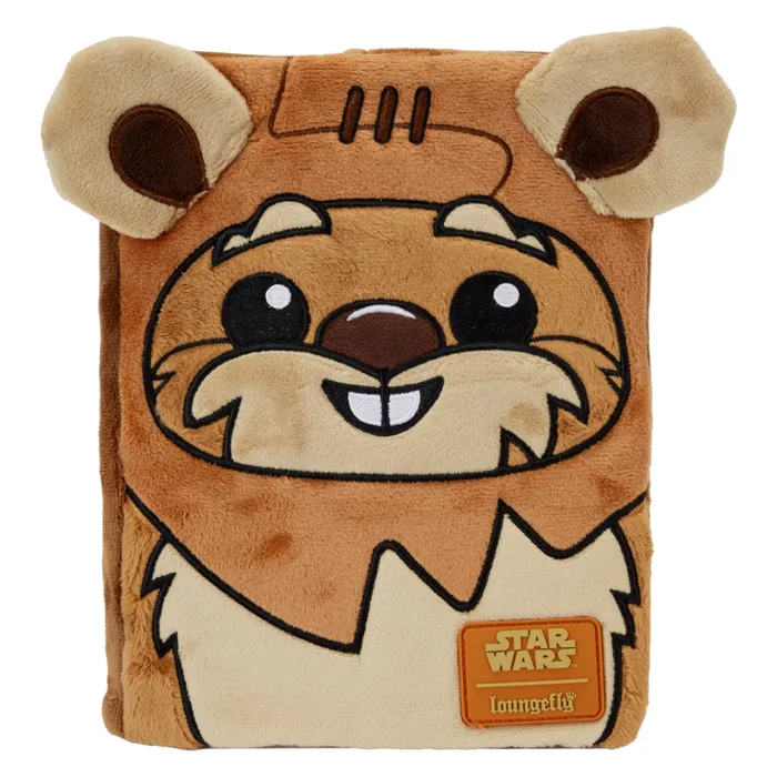 Star Wars Return Of The Jedi Ewok Cosplay Plush Refillable Stationery Journal Unisex Loungefly Small Accessories Star Wars Return Of The Jedi Ewok Cosplay Plush Refillable Stationery Journal Unisex Loungefly Small Accessories
