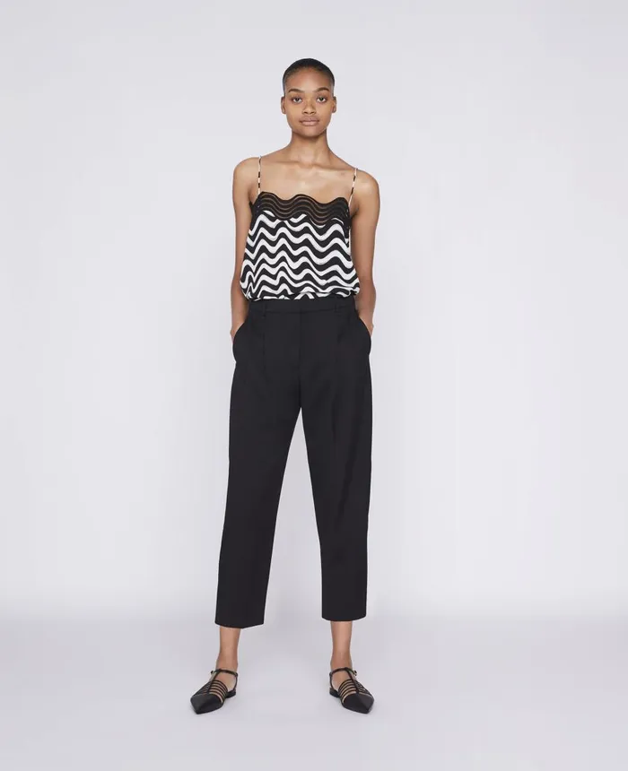 Stella McCartney Dawson Tailored Trousers Black Women Trousers And Shorts