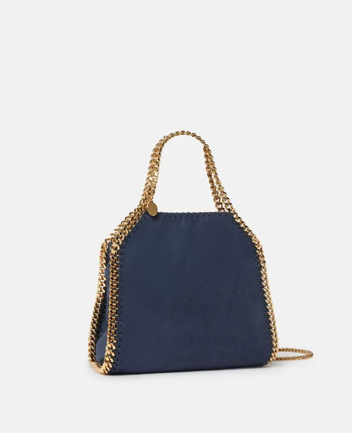 Stella McCartney Falabella Mini Tote Bag Indigo Moon Women TopHandle Bags