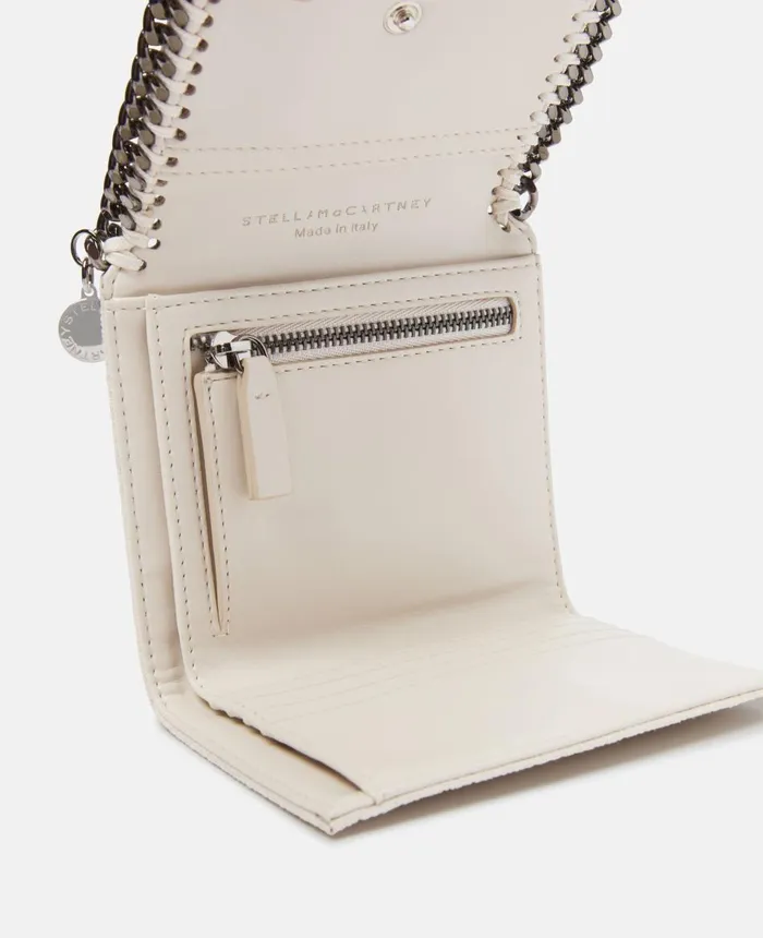 Stella McCartney Falabella Small Flap Wallet Magnolia Women Compact Wallets