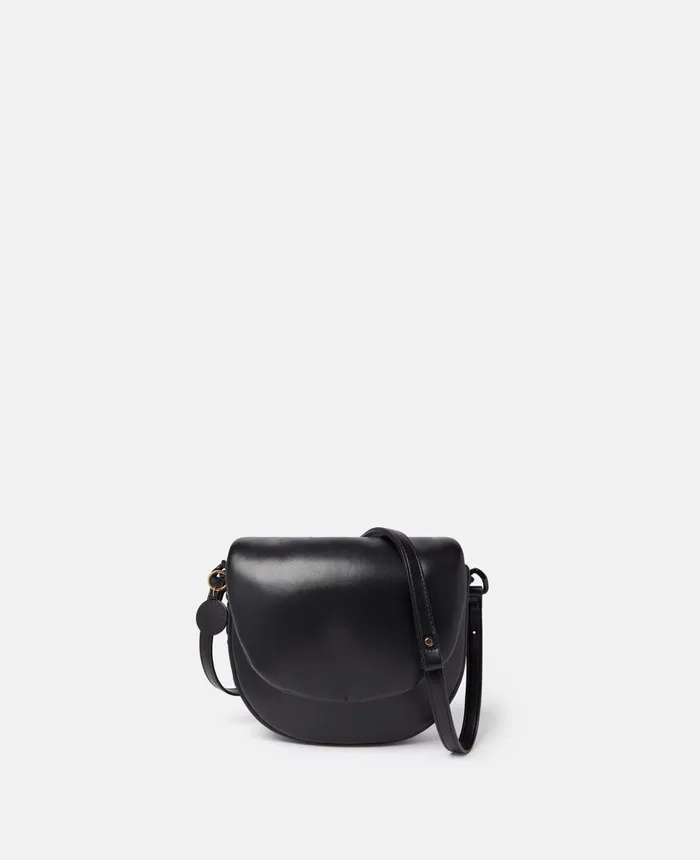 Stella McCartney Frayme Padded Medium Flap Shoulder Bag Black Women TopHandle Bags Stella McCartney Frayme Padded Medium Flap Shoulder Bag Black Women TopHandle Bags