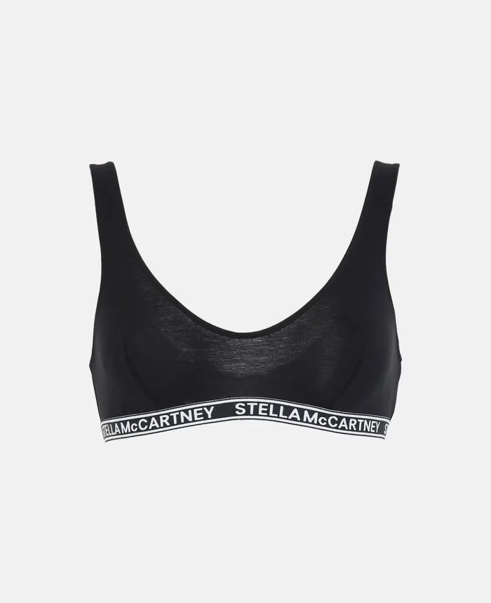Stella McCartney Ivy Chatting Bralette Black Women Lingerie And Sleepwear