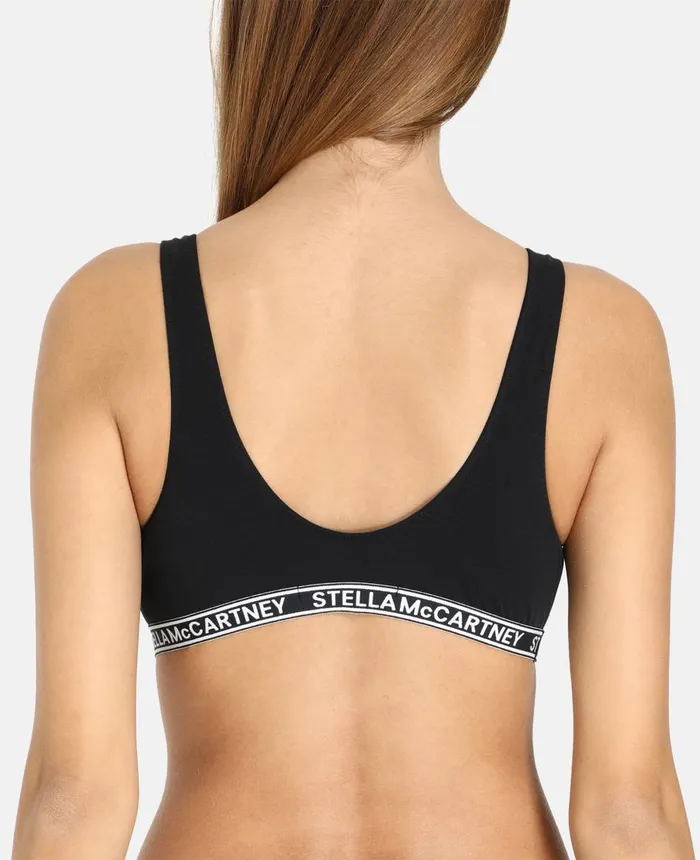 Stella McCartney Ivy Chatting Bralette Black Women Lingerie And Sleepwear