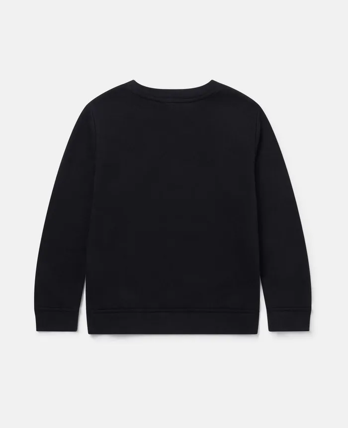 Stella McCartney Monster Faces Long Sleeve TShirt Black Kids TShirts And Sweatshirt Stella McCartney Monster Faces Long Sleeve TShirt Black Kids TShirts And Sweatshirt