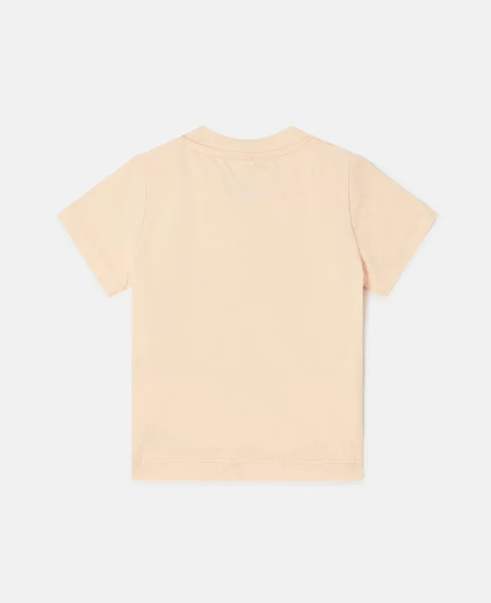Stella McCartney Stella Festival Logo Print TShirt Pink Kids Sweatshirt And TShirts Stella McCartney Stella Festival Logo Print TShirt Pink Kids Sweatshirt And TShirts