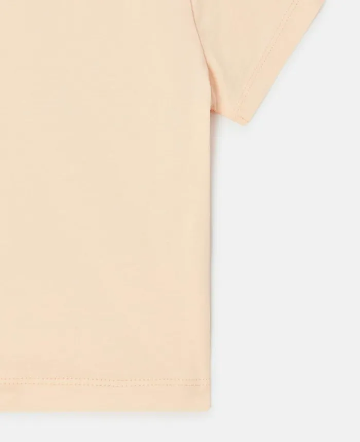 Stella McCartney Stella Festival Logo Print TShirt Pink Kids Sweatshirt And TShirts Stella McCartney Stella Festival Logo Print TShirt Pink Kids Sweatshirt And TShirts