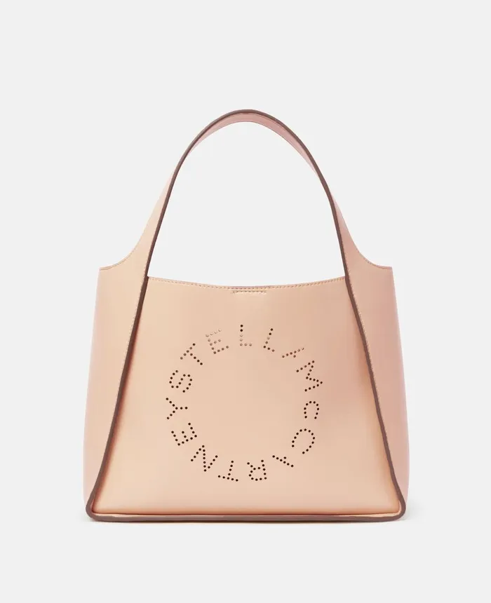 Stella McCartney Stella Logo Crossbody Bag Powder Women Logo Bag