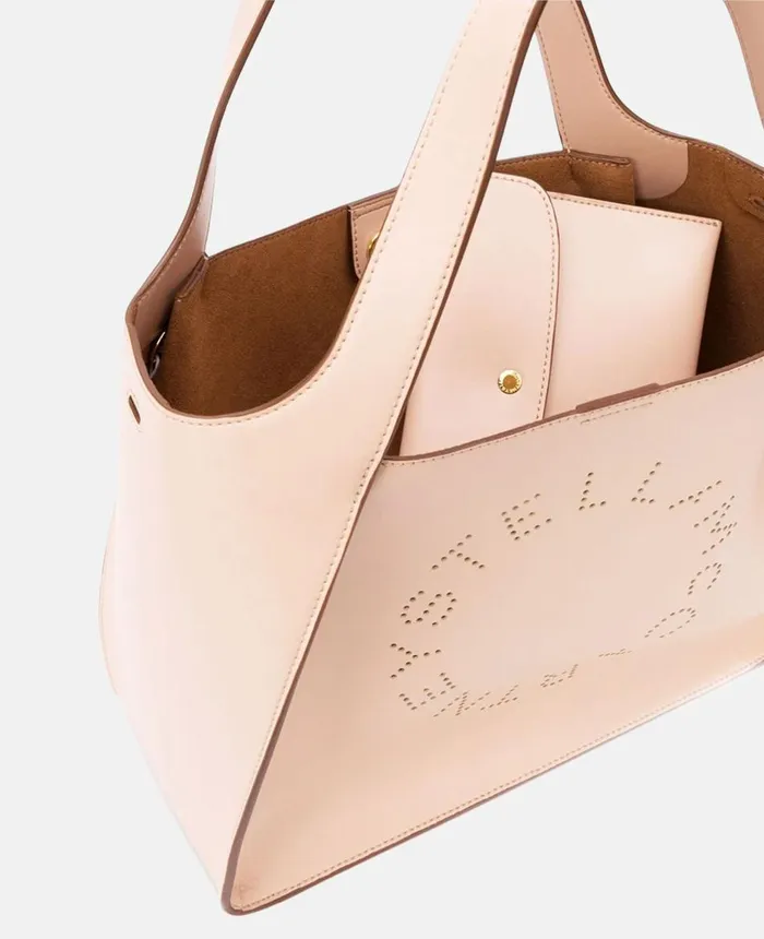 Stella McCartney Stella Logo Crossbody Bag Powder Women Logo Bag