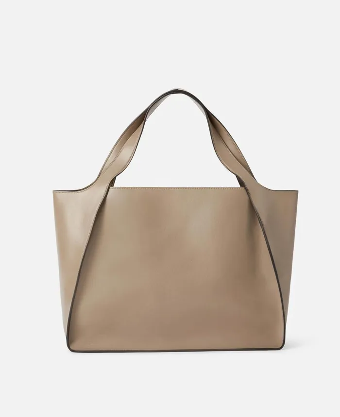 Stella McCartney Stella Logo Tote Bag Moss Women Logo Bag