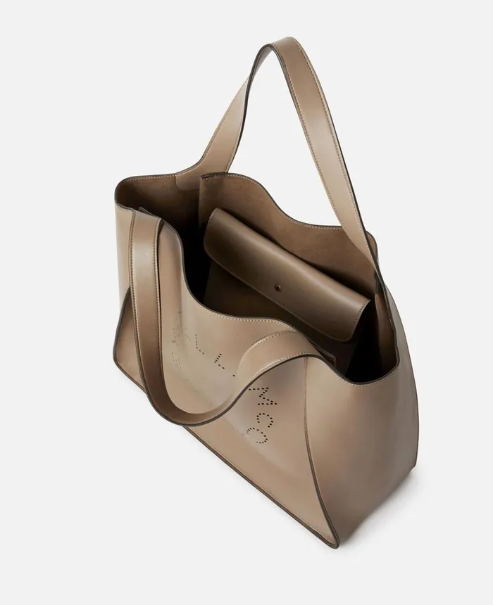 Stella McCartney Stella Logo Tote Bag Moss Women Logo Bag