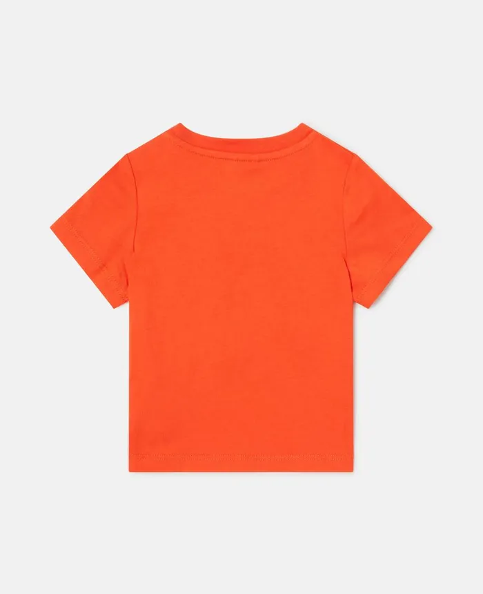Stella McCartney Taco Print TShirt Red Kids Sweatshirt And TShirts